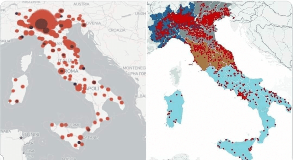 Italie : l'épidémie vue du Sud